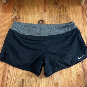 Nike Plus Size Black Athletic Short